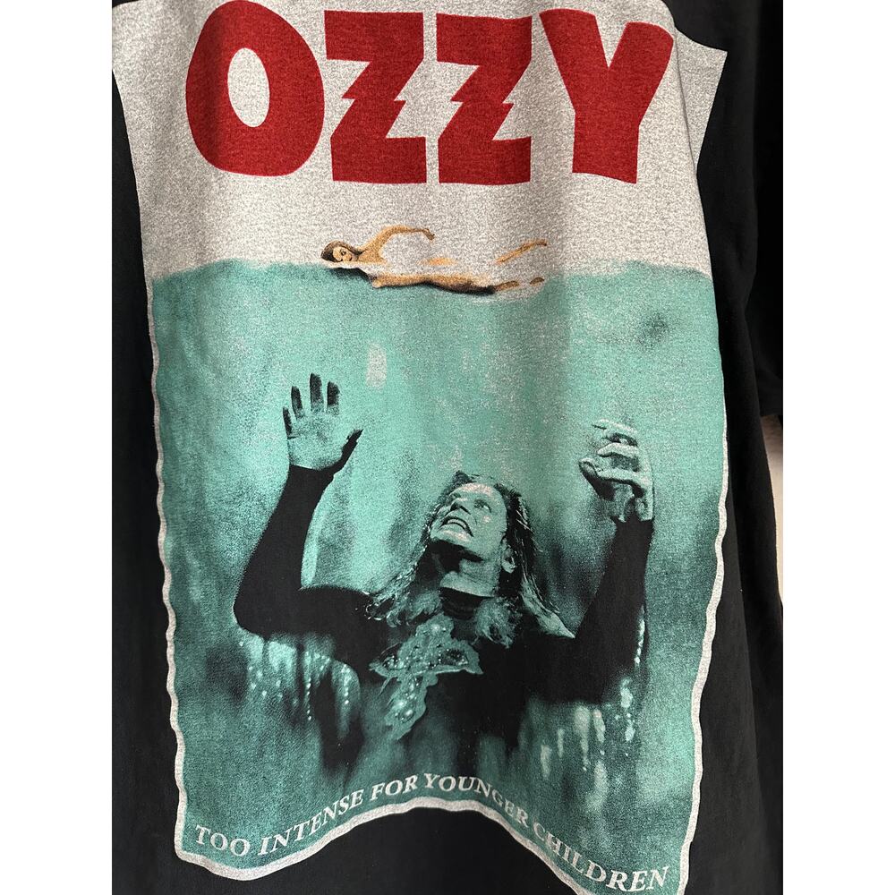 Ozzy Osbourne "Ozzy Fest" Vintage Reprint T-shirt All Sport Tag - Picture 3 of 6